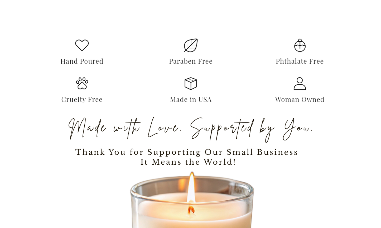 Gingerbread House | Hand Poured | Coconut Soy Candle 8 oz. |