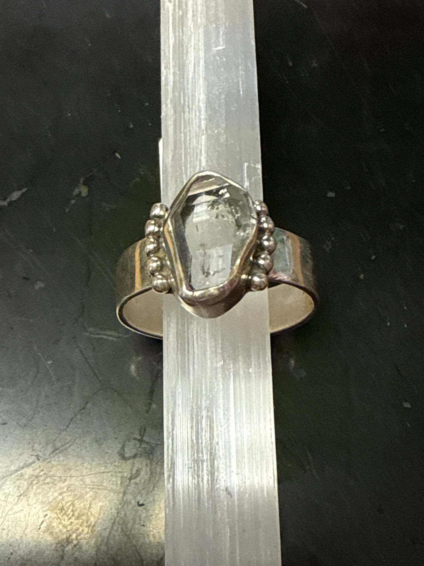 Herkimer Diamond Ring - Cozy Coven