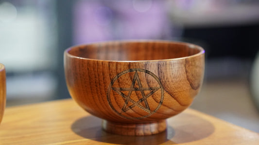 Wooden Offering Bowls