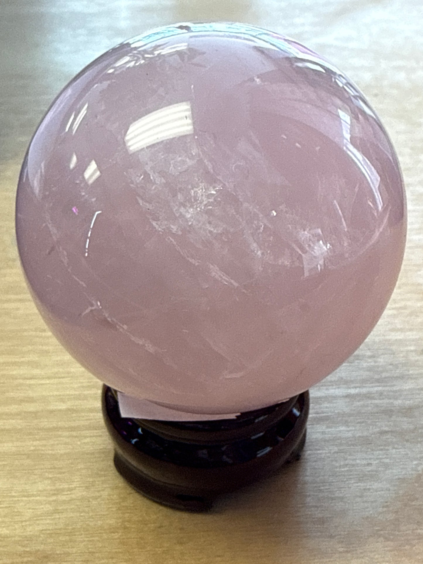 Lavender Rose Quartz Spheres