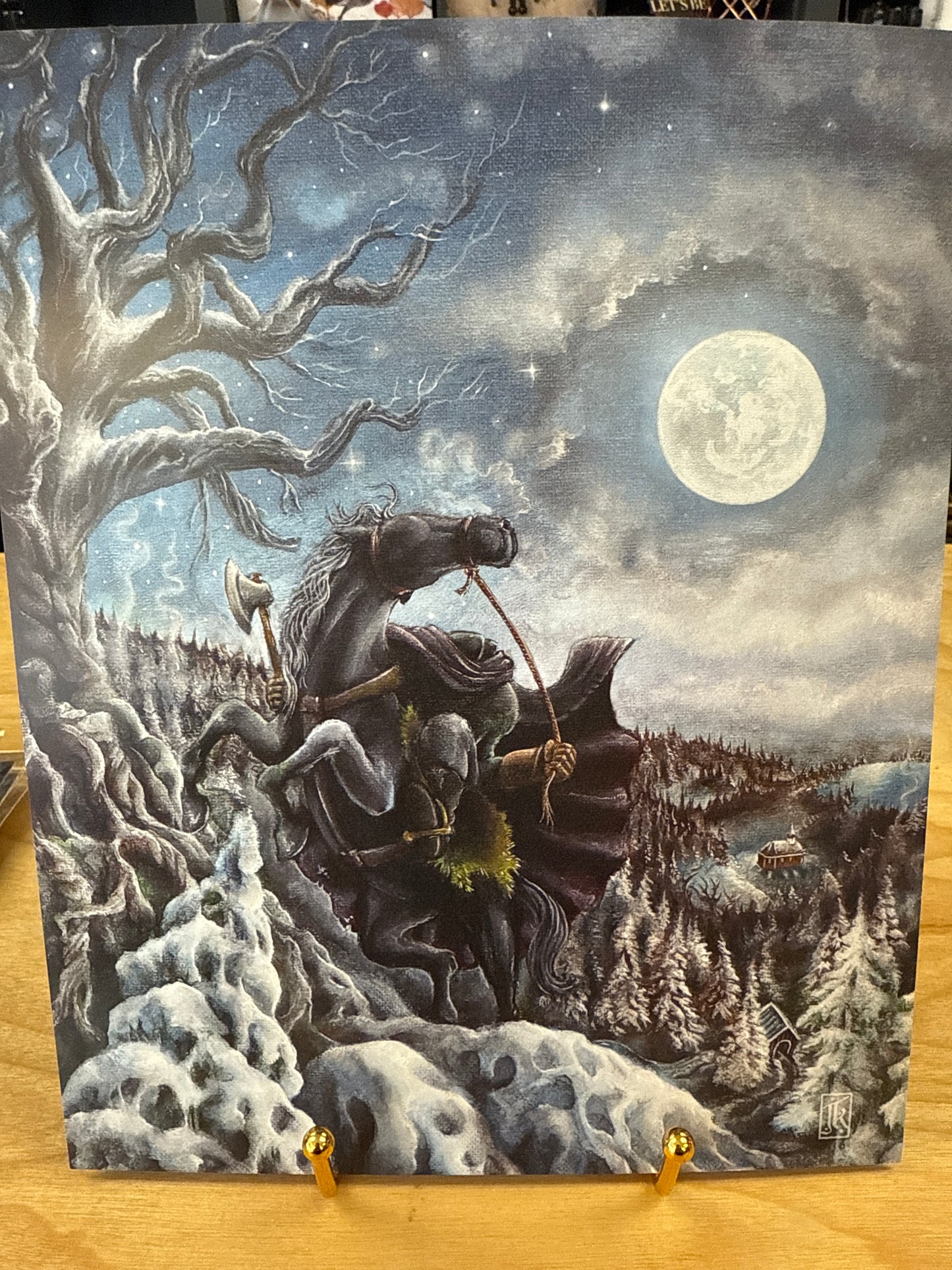 Sleepy Hollow Art Prints by Jonas LG Karlsson