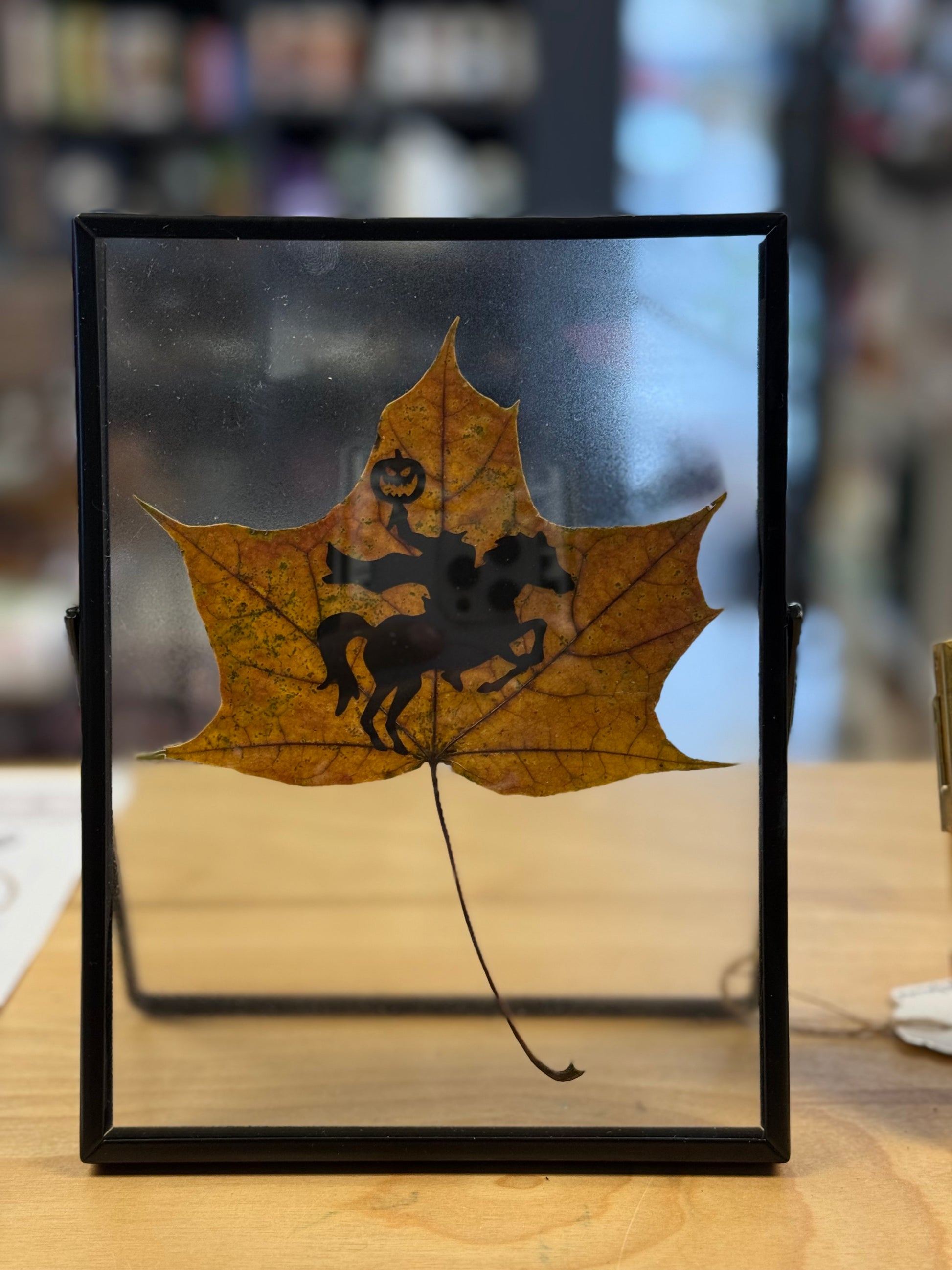 Headless Horseman Art -by local artist Plucked From the Hollow - Cozy Coven