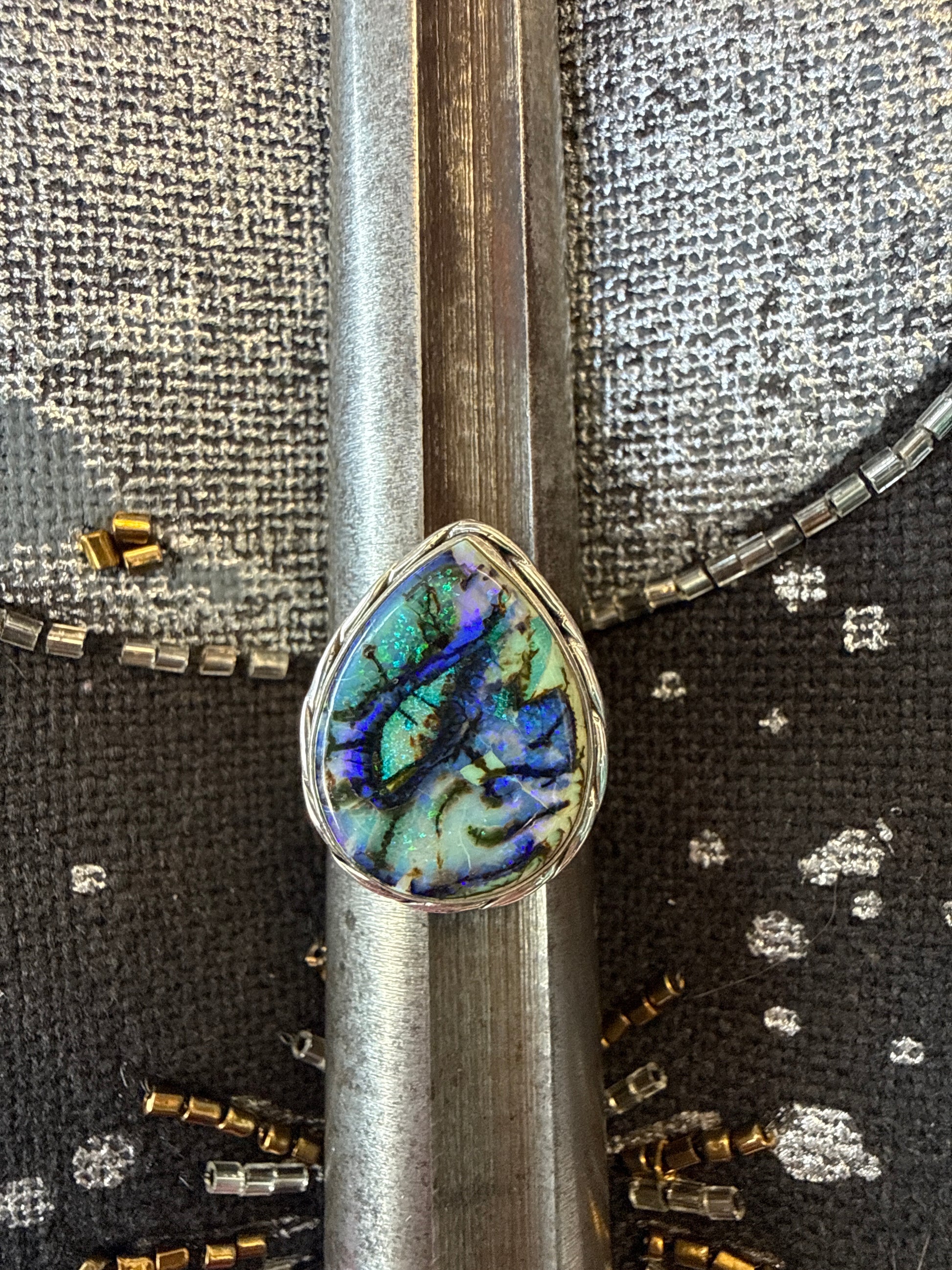 Boulder Opal Ring - Cozy Coven