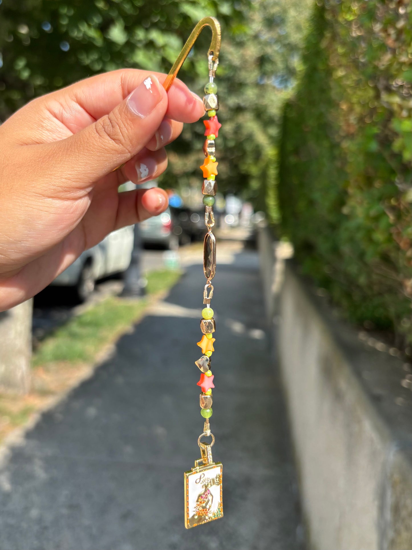 Crystal Bookmark Hooks