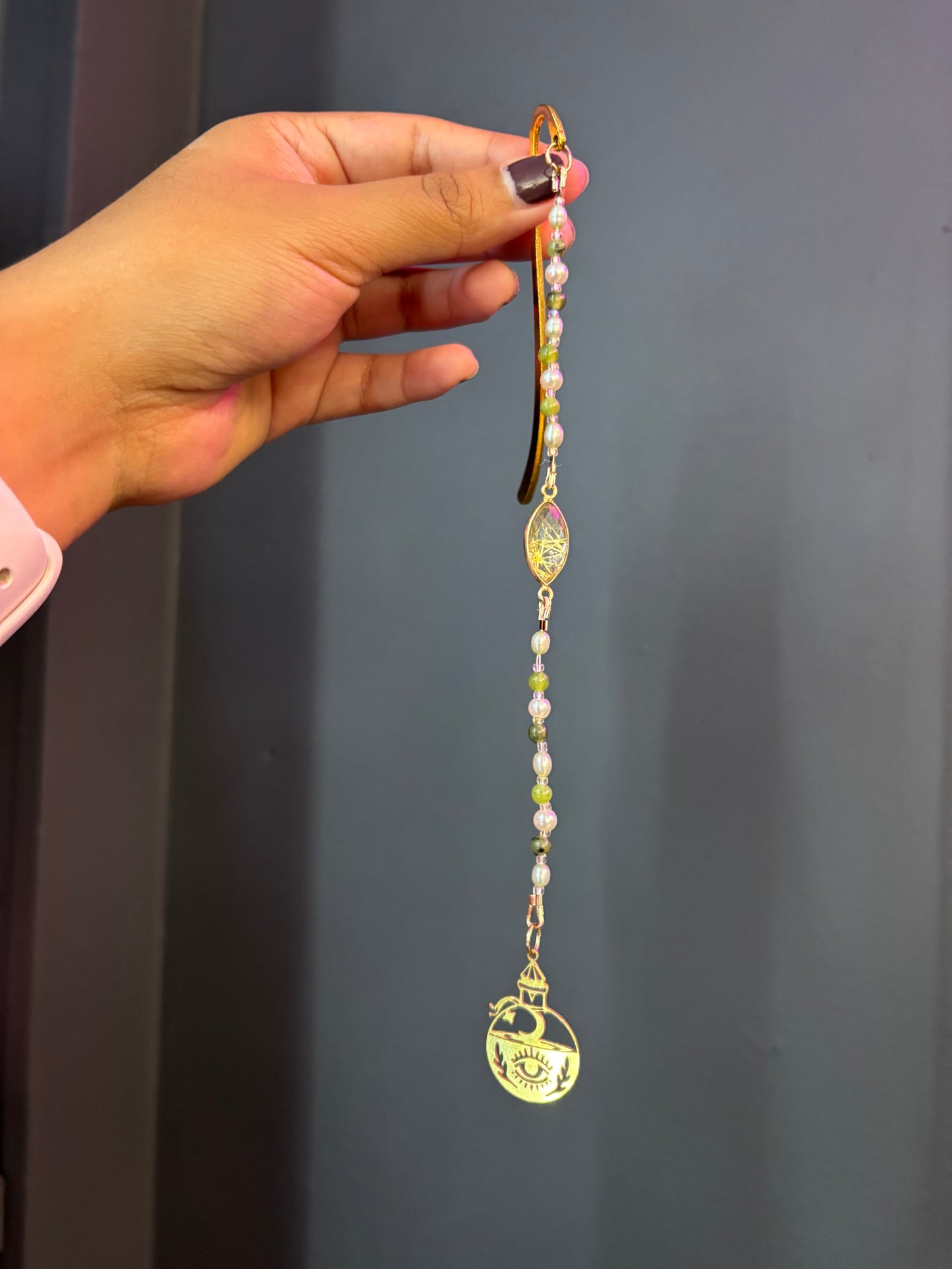 Crystal Bookmark Hooks