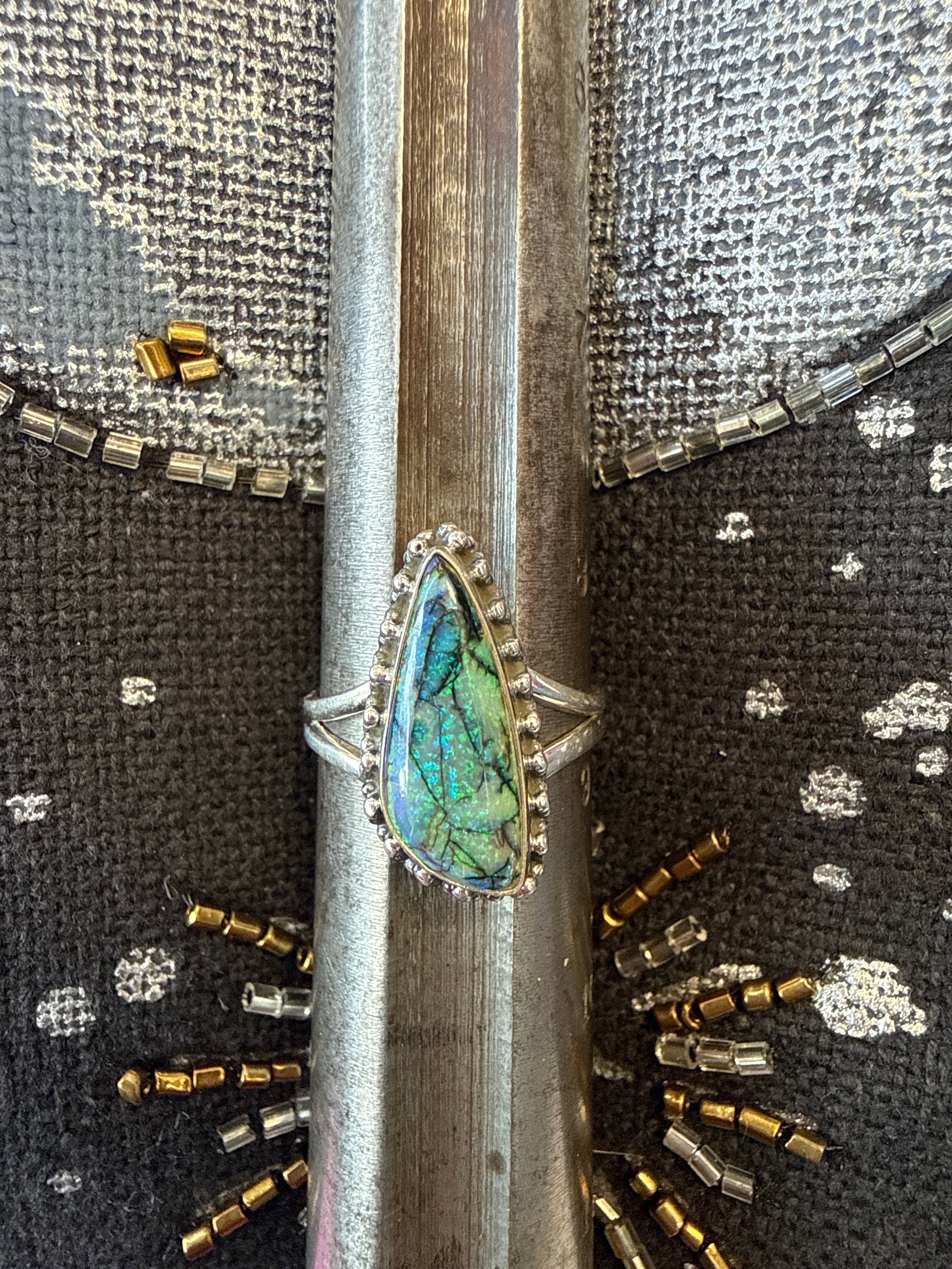 Boulder Opal Ring - Cozy Coven