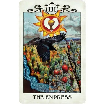 Crow Tarot  Pocket Edition By MJ Cullinane - Cozy Coven