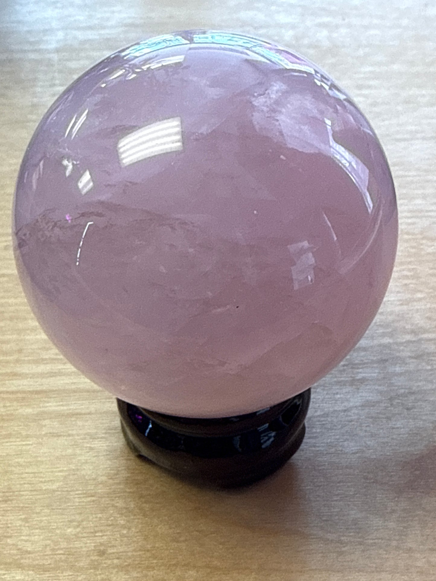 Lavender Rose Quartz Spheres