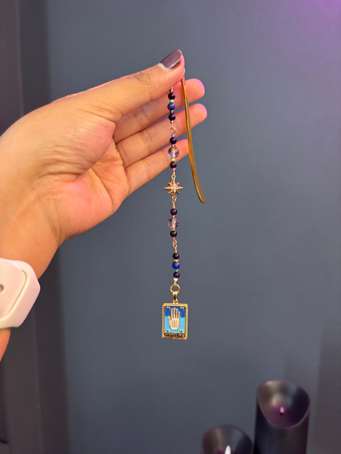 Crystal Bookmark Hooks