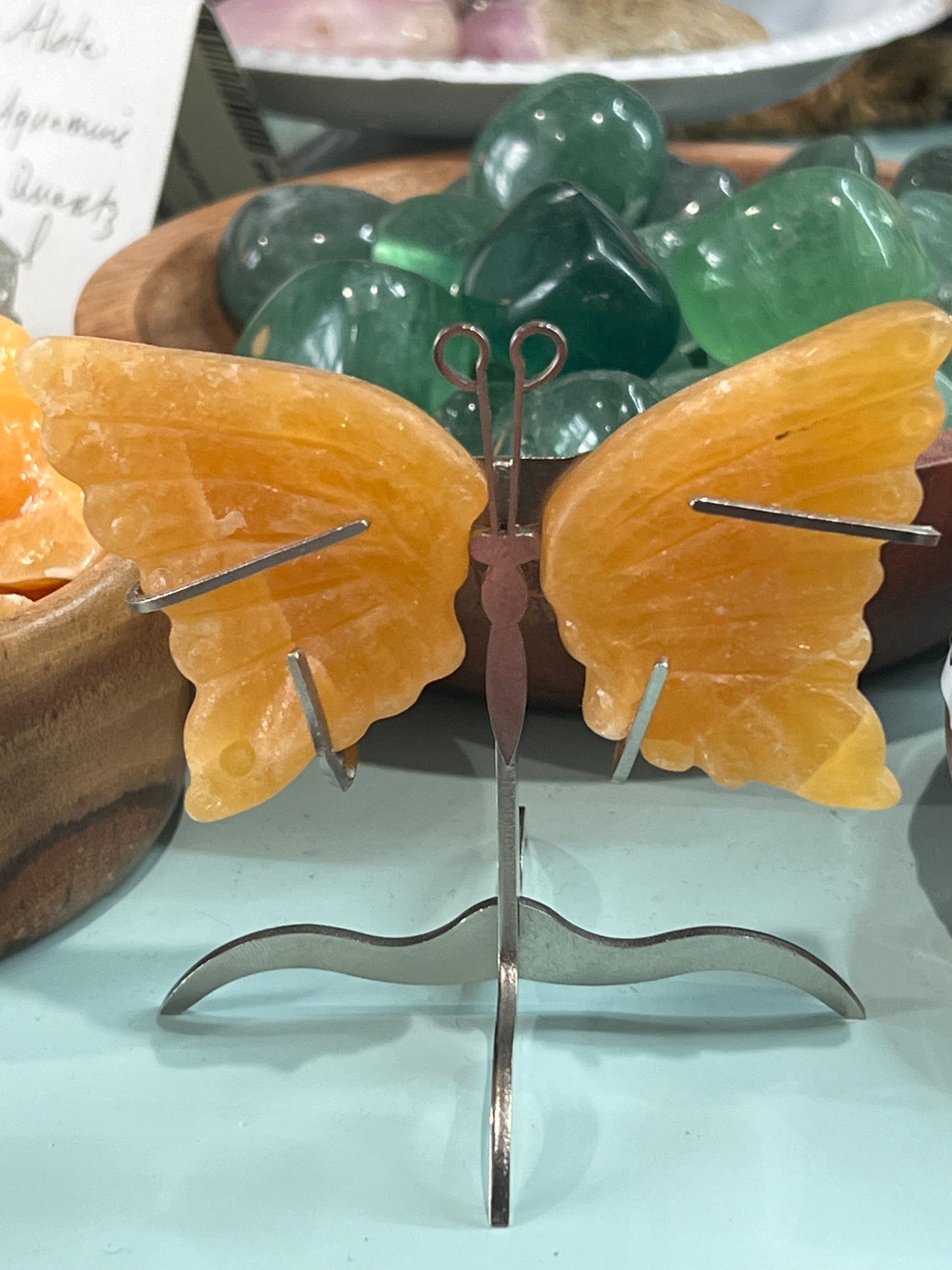 Butterfly Crystal Carvings