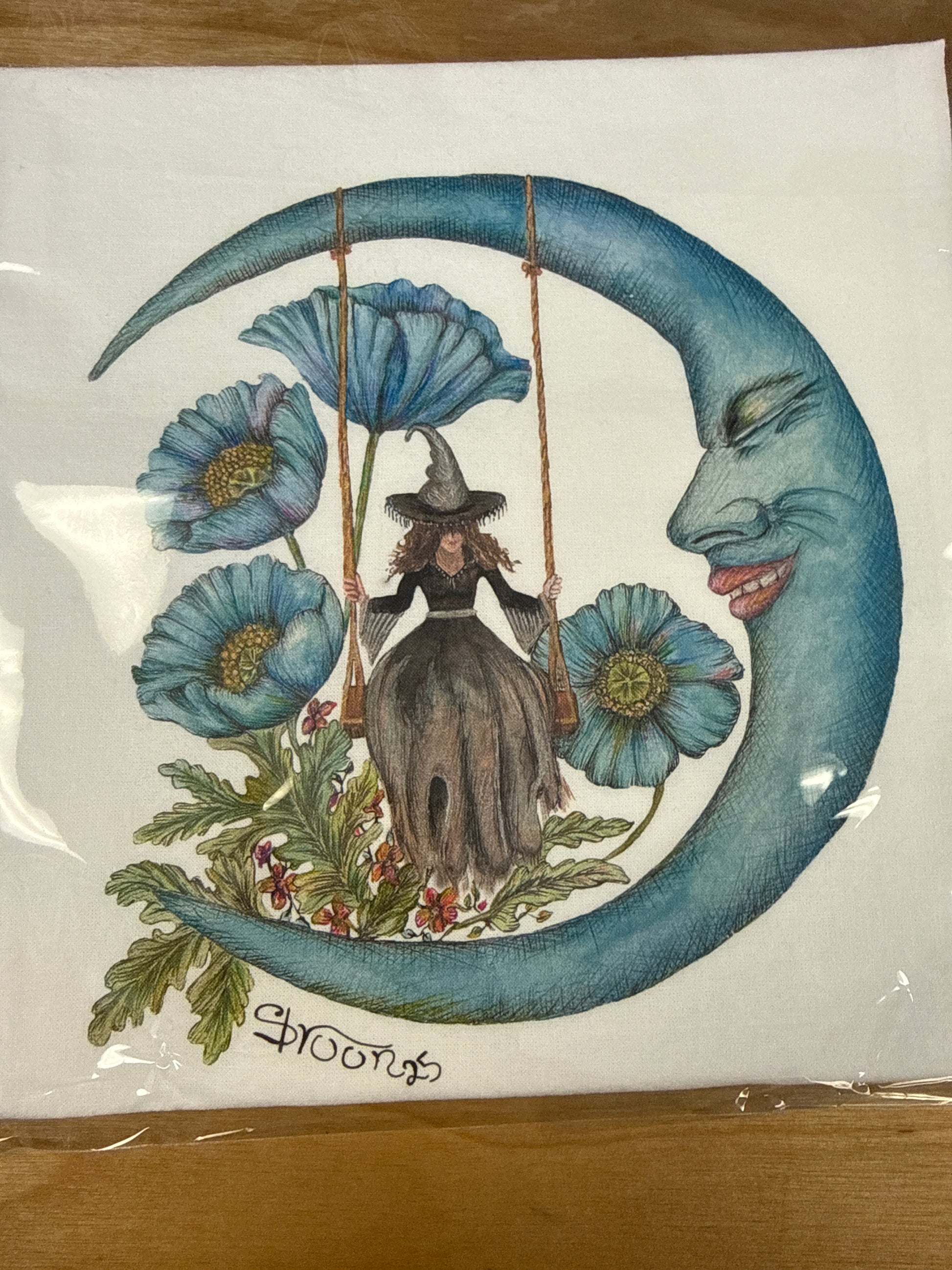 Art Print Tea Towels | Art by Shroon - Cozy Coven