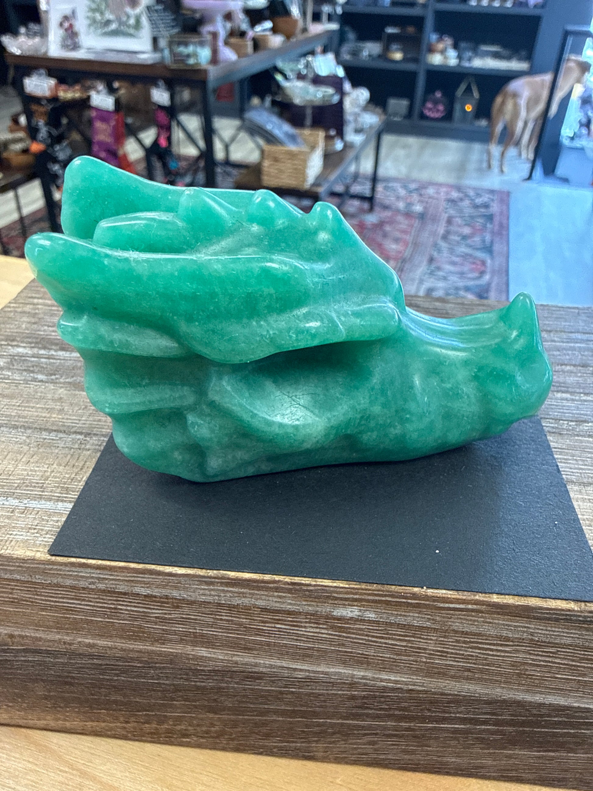 Dragon Skull Carving - Cozy Coven