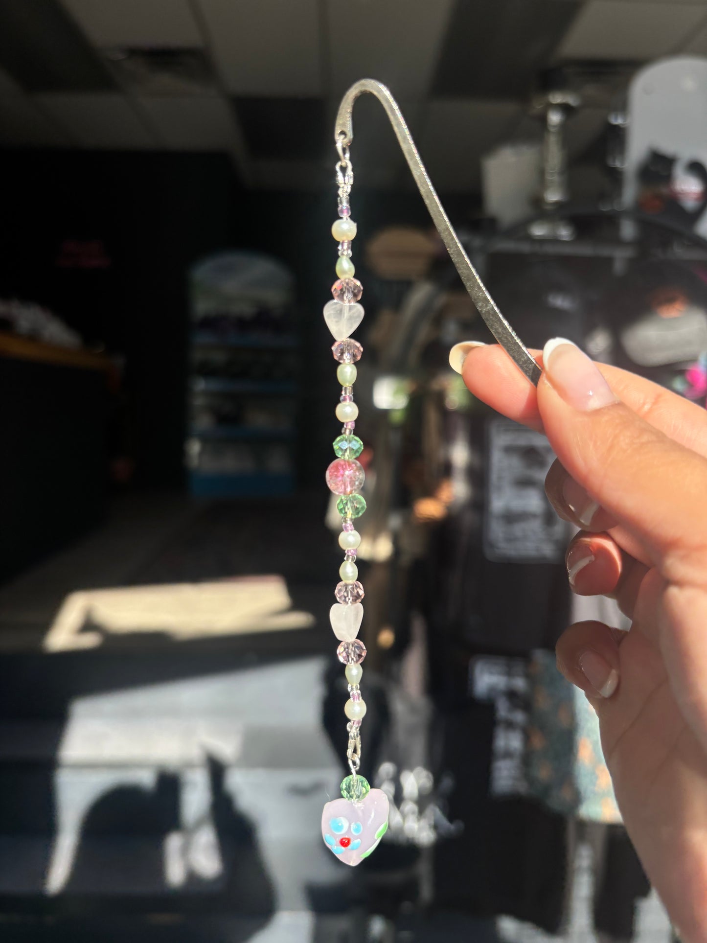 Crystal Bookmark Hooks