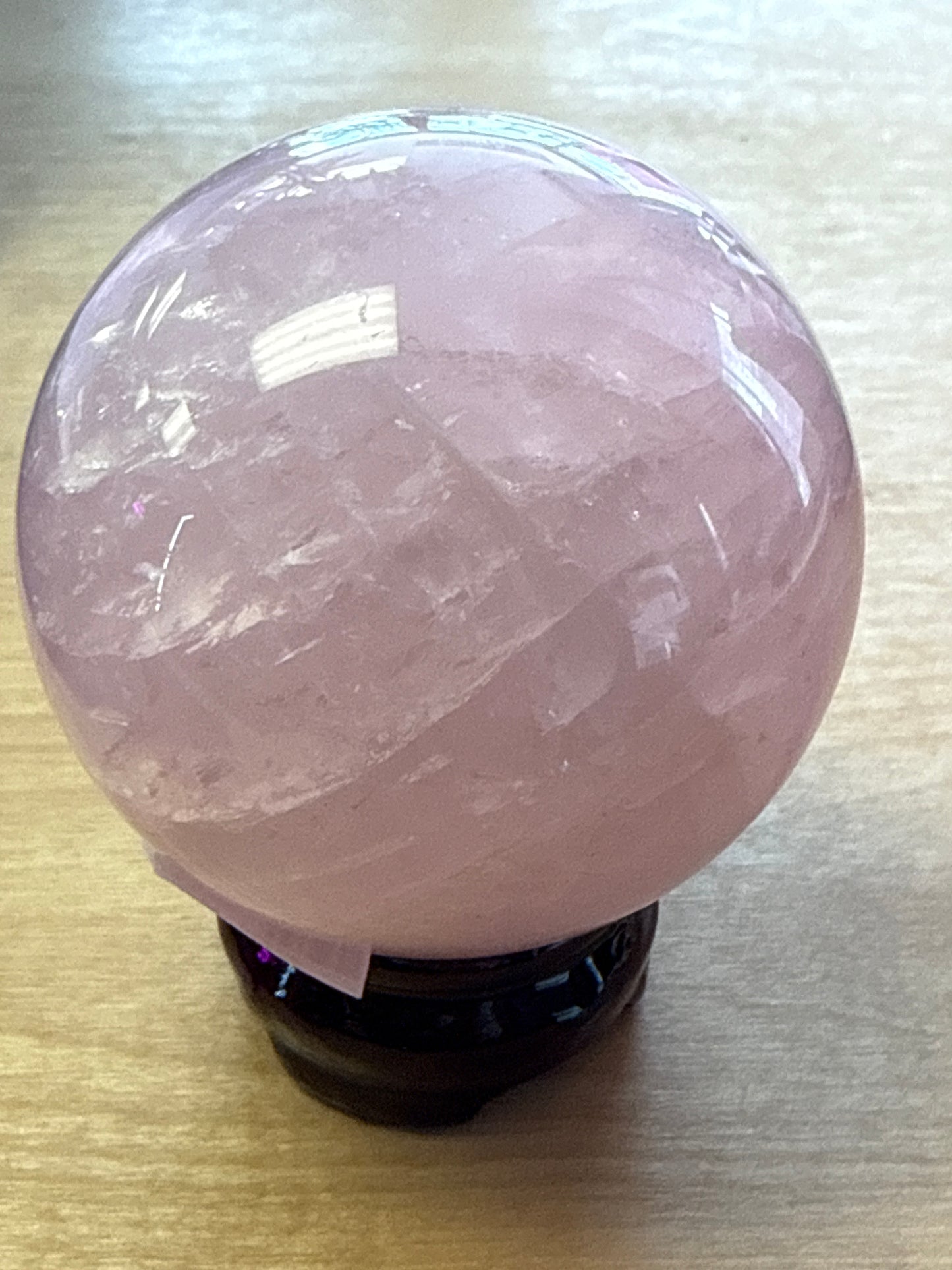 Lavender Rose Quartz Spheres