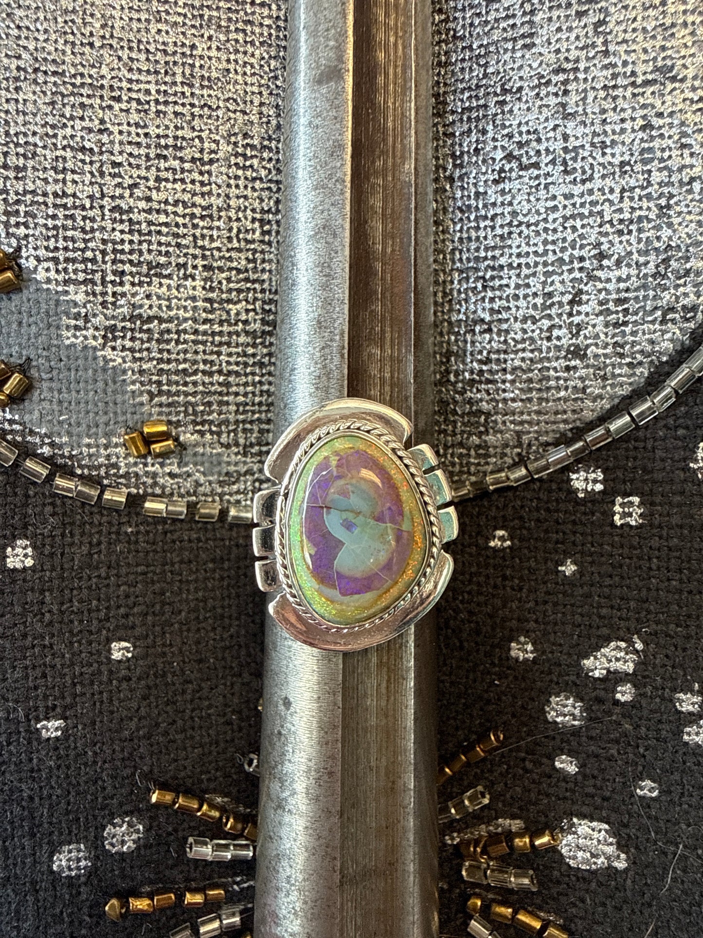 Boulder Opal Ring - Cozy Coven