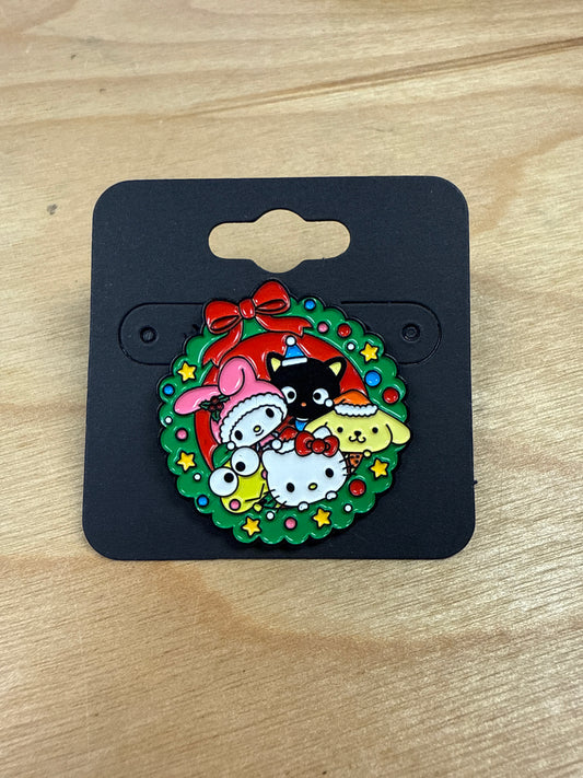 Sanrio Crew Holiday Enamel Pin