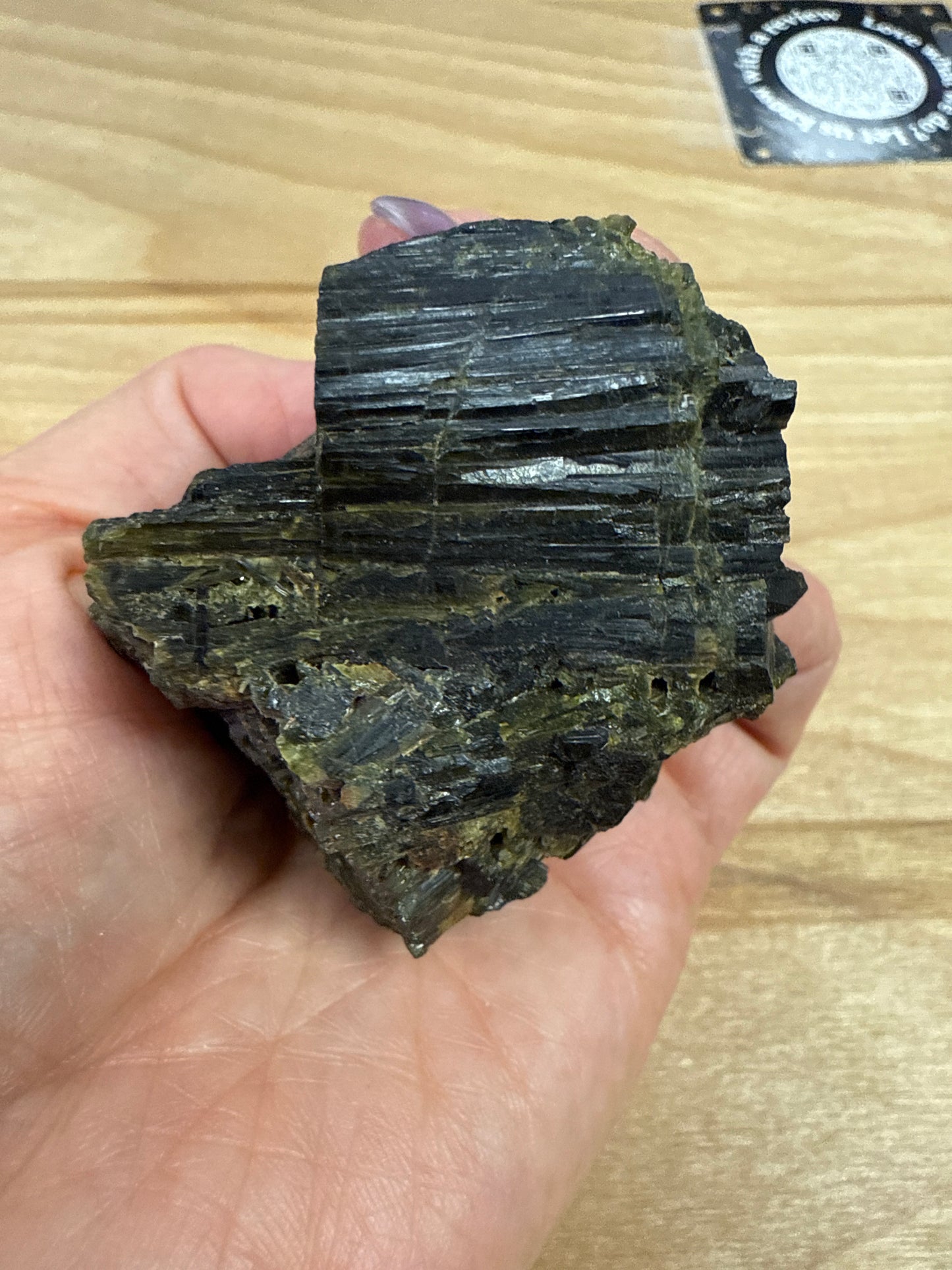 Green Tourmaline Mineral Specimen