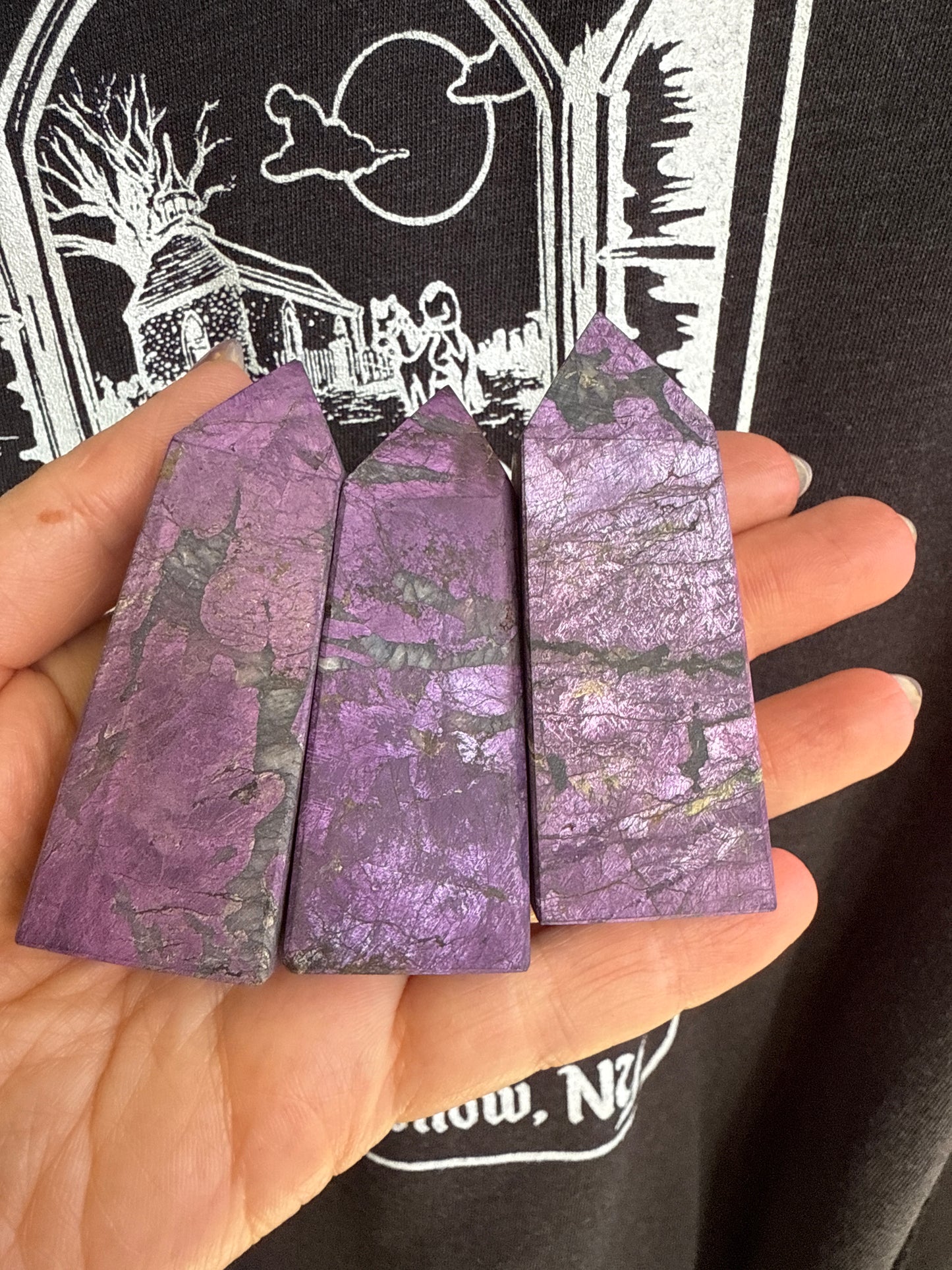 Purpurite Natural Points