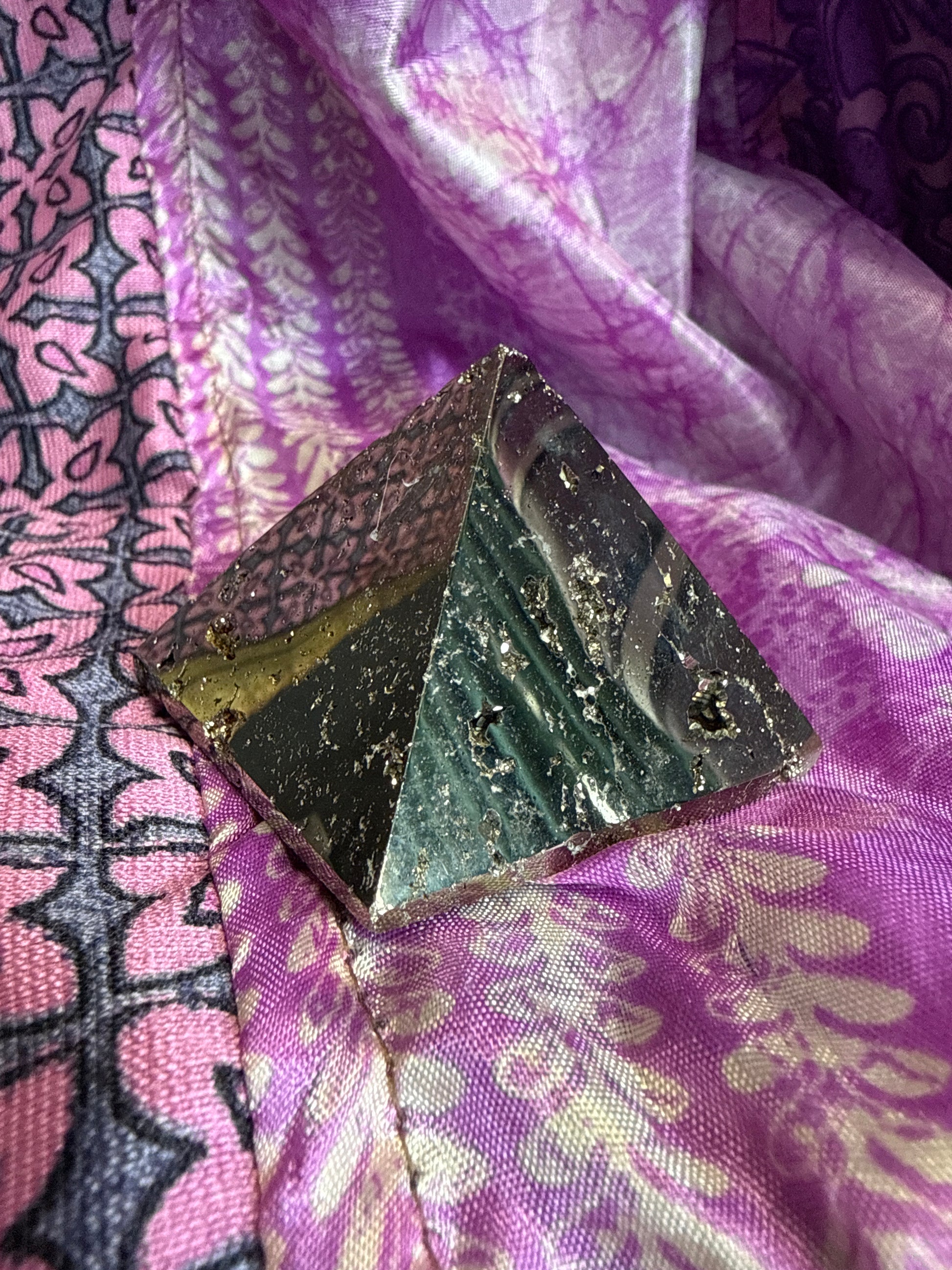 Pyrite Pyramid - Cozy Coven