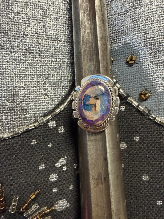 Boulder Opal Ring - Cozy Coven