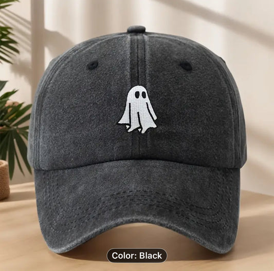 Ghost Baseball Cap