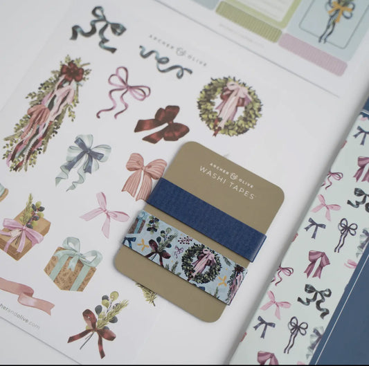 Bows and Boughs Sticker Set