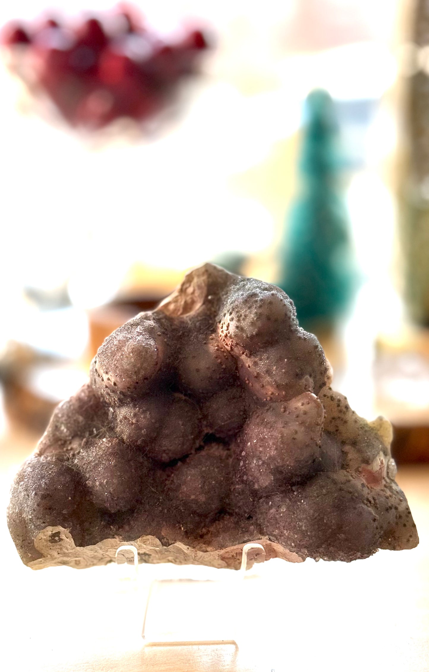 Natural Rainbow Amethyst Flower