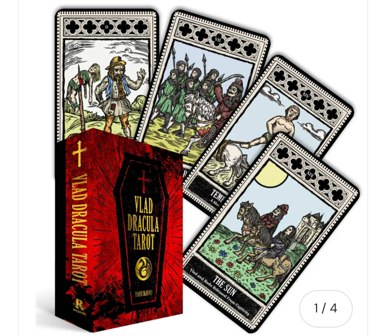 Vlad Dracula Tarot by Travis McHenry