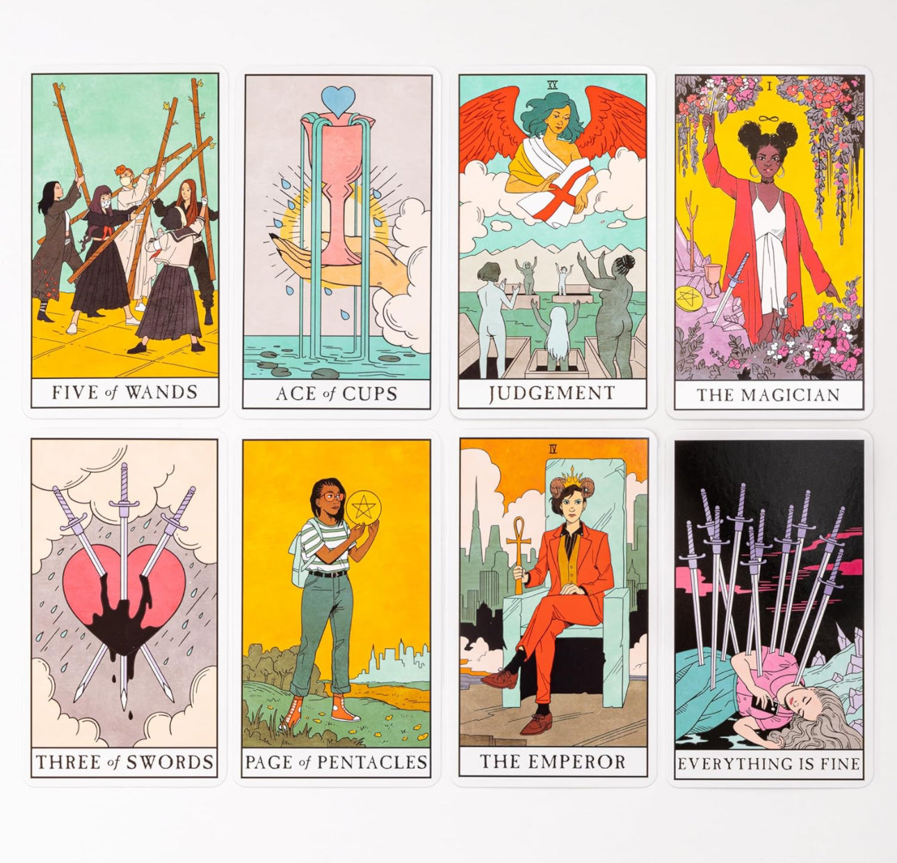 The Modern Witch Tarot Deck : 78 Card Deck + Guidebook by Lisa Sterle