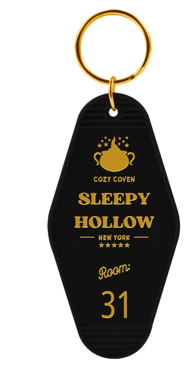 Sleepy Hollow Motel Style Keychains