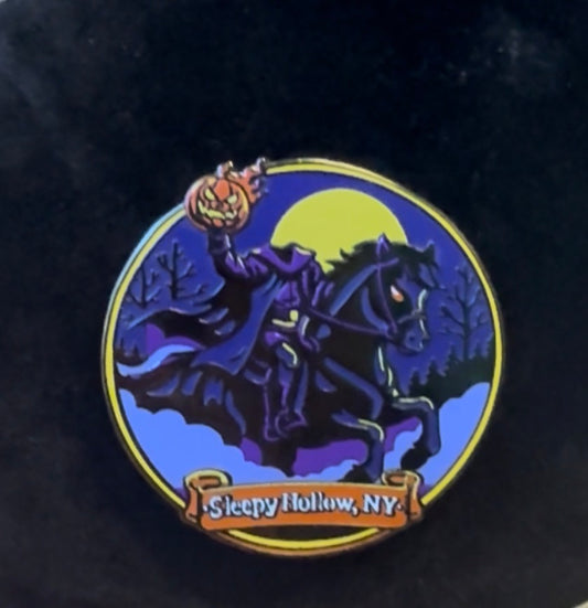Headless Horseman Sleepy Hollow | Enamel Pin - Cozy Coven