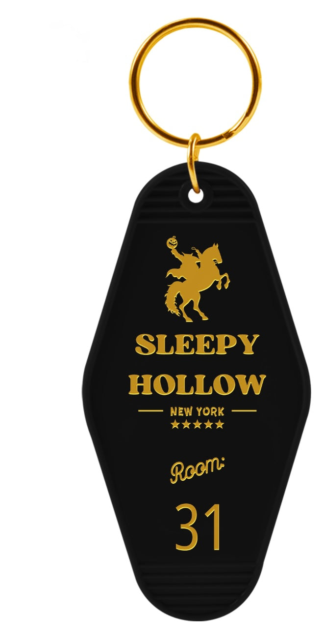 Sleepy Hollow Motel Style Keychains