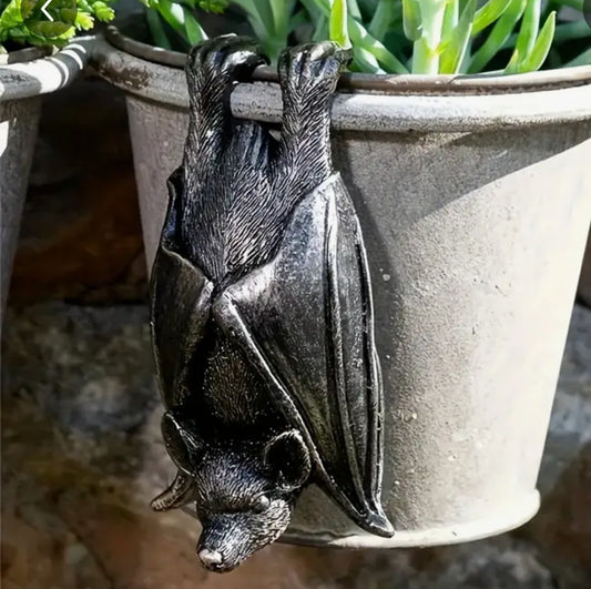 Hanging Bat 🦇 Garden Ornament
