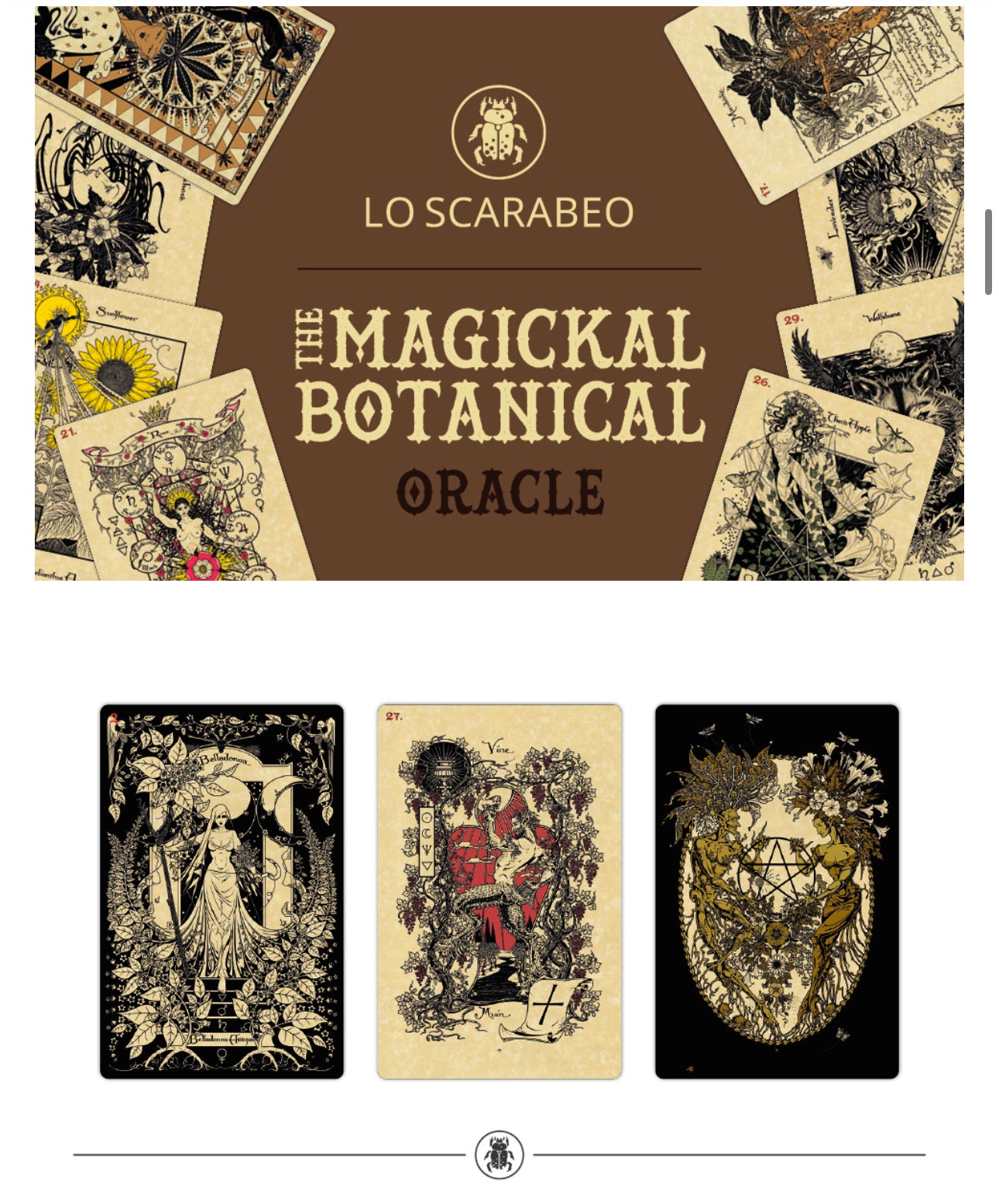 Magickal Botanical Oracle