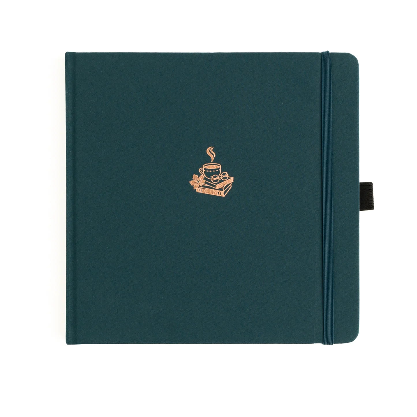 Archer and Olive Coffee and Books: 8x8 Dot Journal Notebook