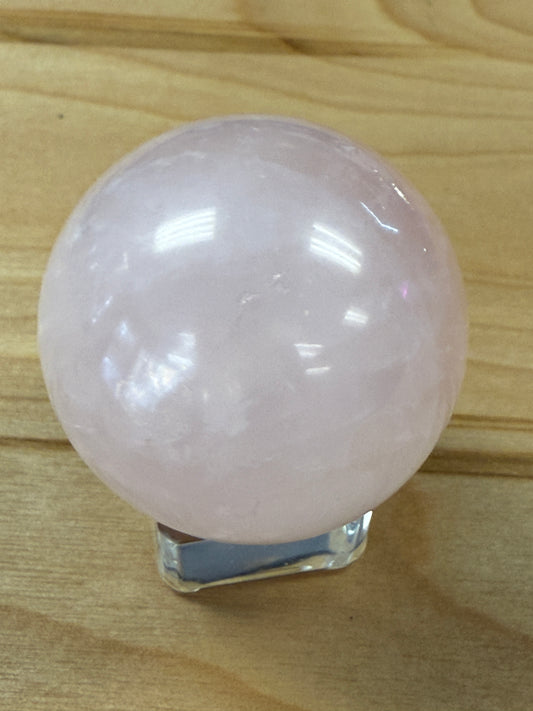 Rose Quartz Sphere- Super High Quality