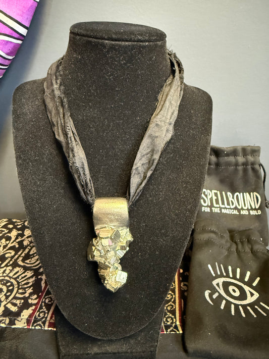 BECOME SPELLBOUND COLLECTION Pyrite Necklace