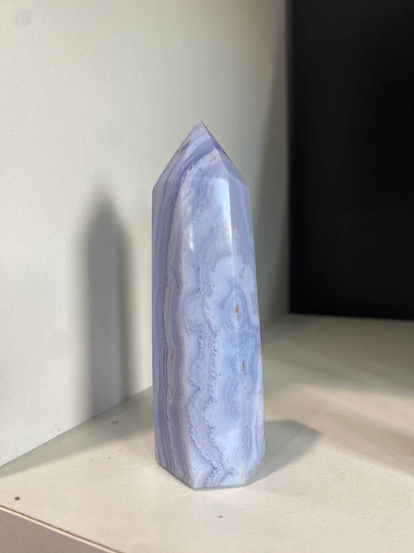 Blue Lace Agate towers