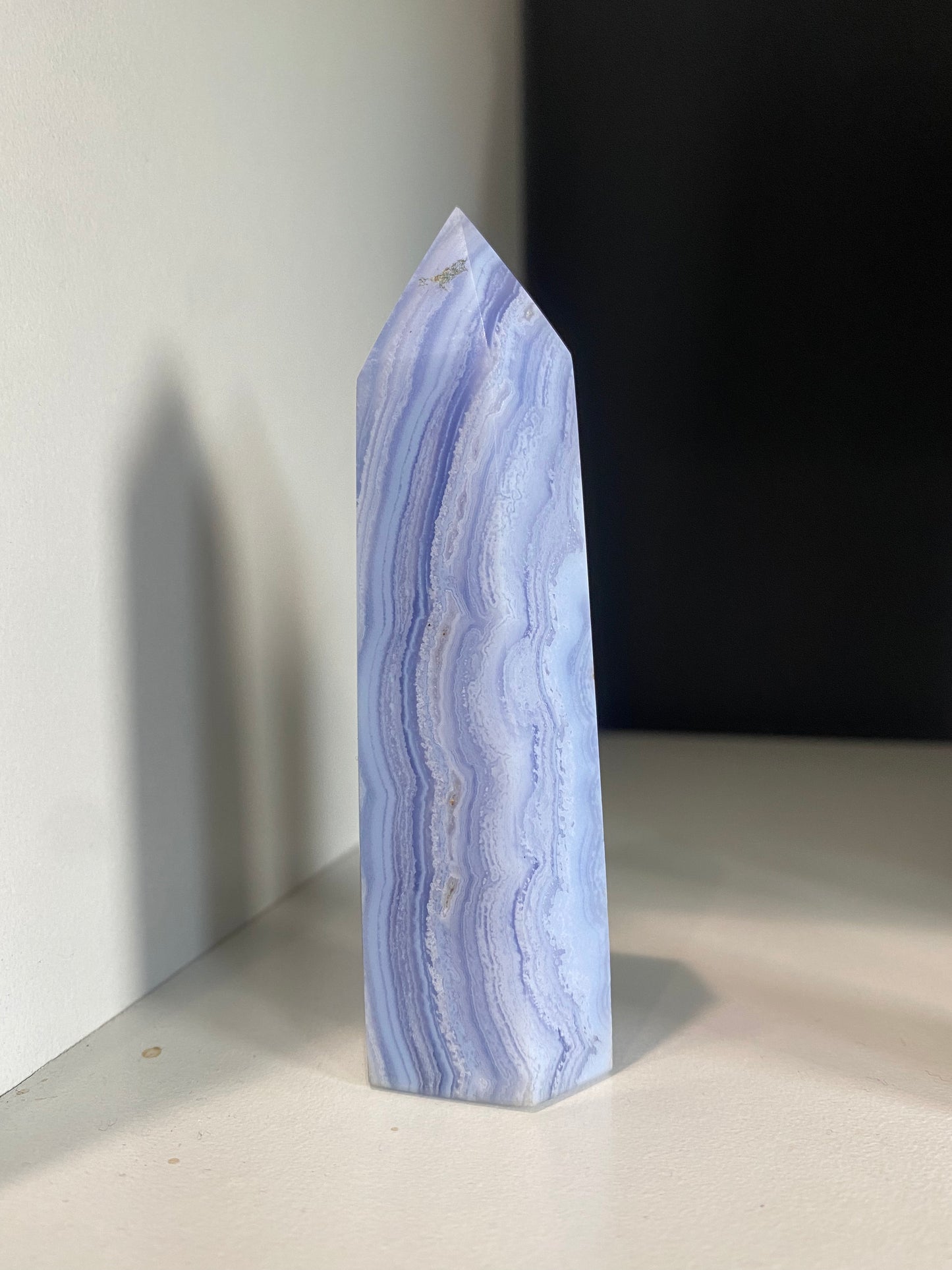 Blue Lace Agate towers