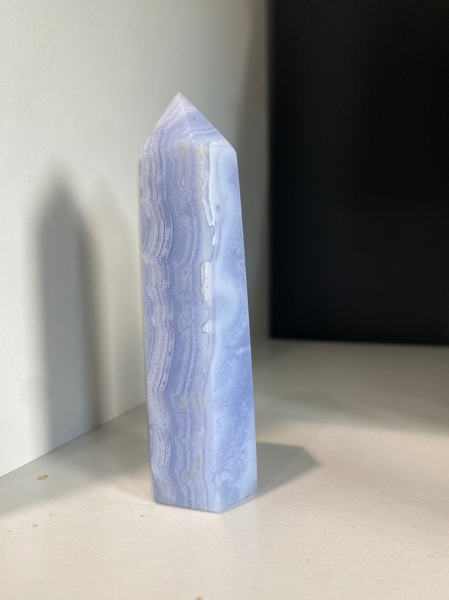 Blue Lace Agate towers