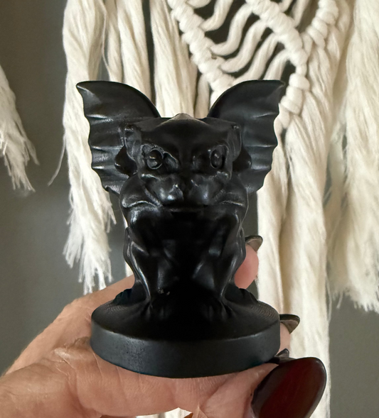 Black Obsidian Gargoyle