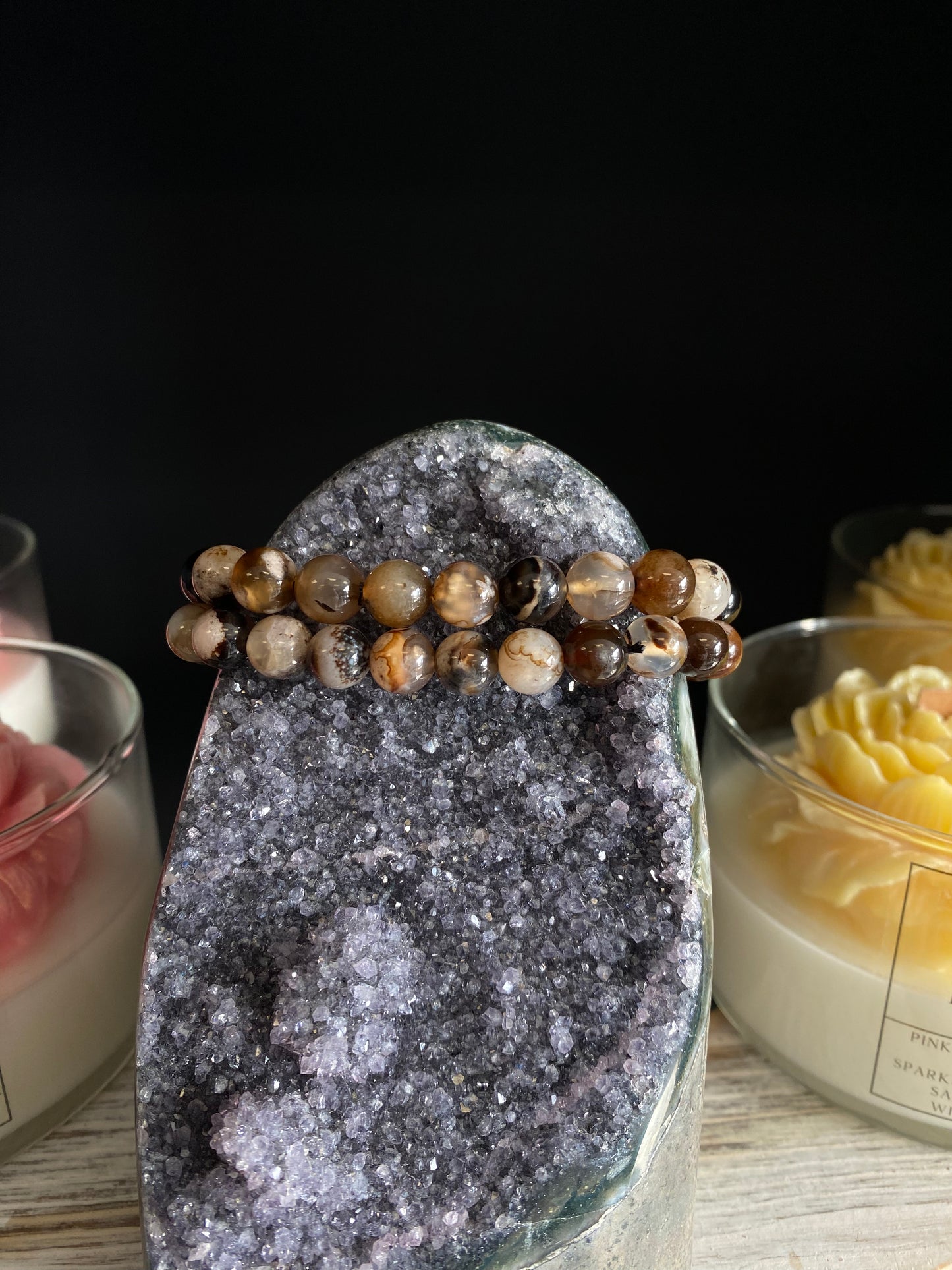 Gemstone bracelets