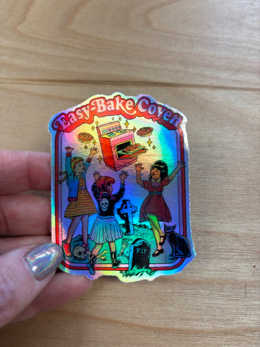 Easy Bake Coven Holographic Sticker