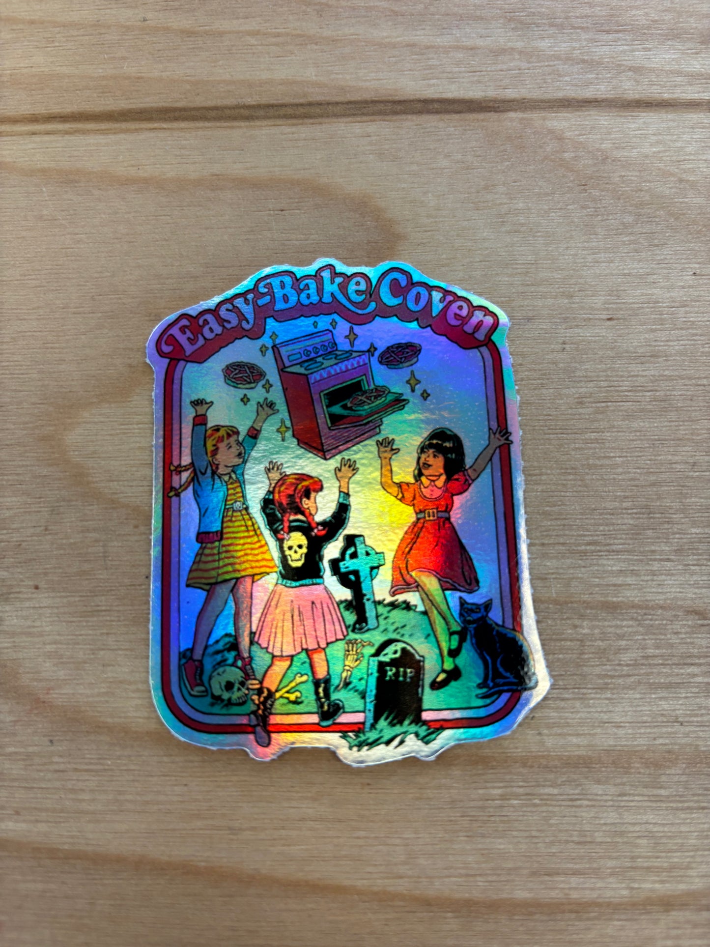 Easy Bake Coven Holographic Sticker