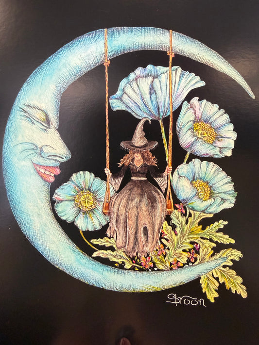 Greeting Card | Art by Shroon - Cozy Coven