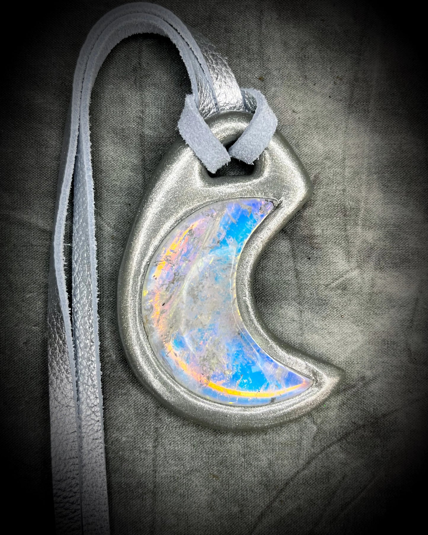 BECOME SPELLBOUND COLLECTION Opalescent Quartz Moon