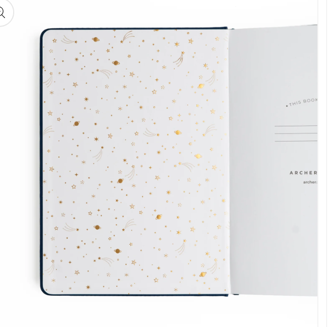 Majestic Skies Dot Grid Journal | Archer and Olive Notebook