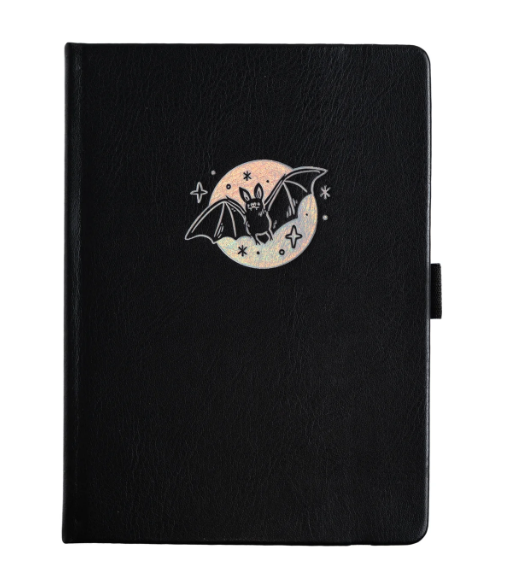 Cute Bat Dot Grid Notebook Archer & Olive Halloween 2025 Collection