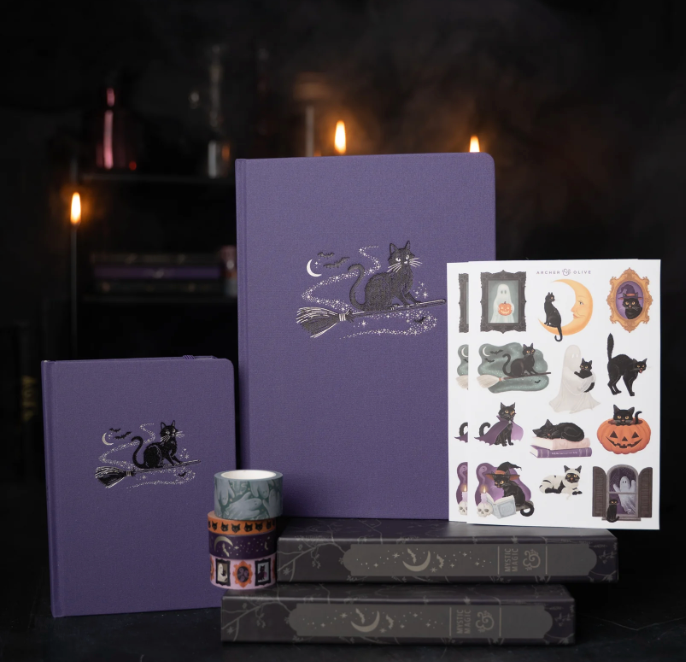 Bewitched Notebook | Archer + Olive Journal - Cozy Coven