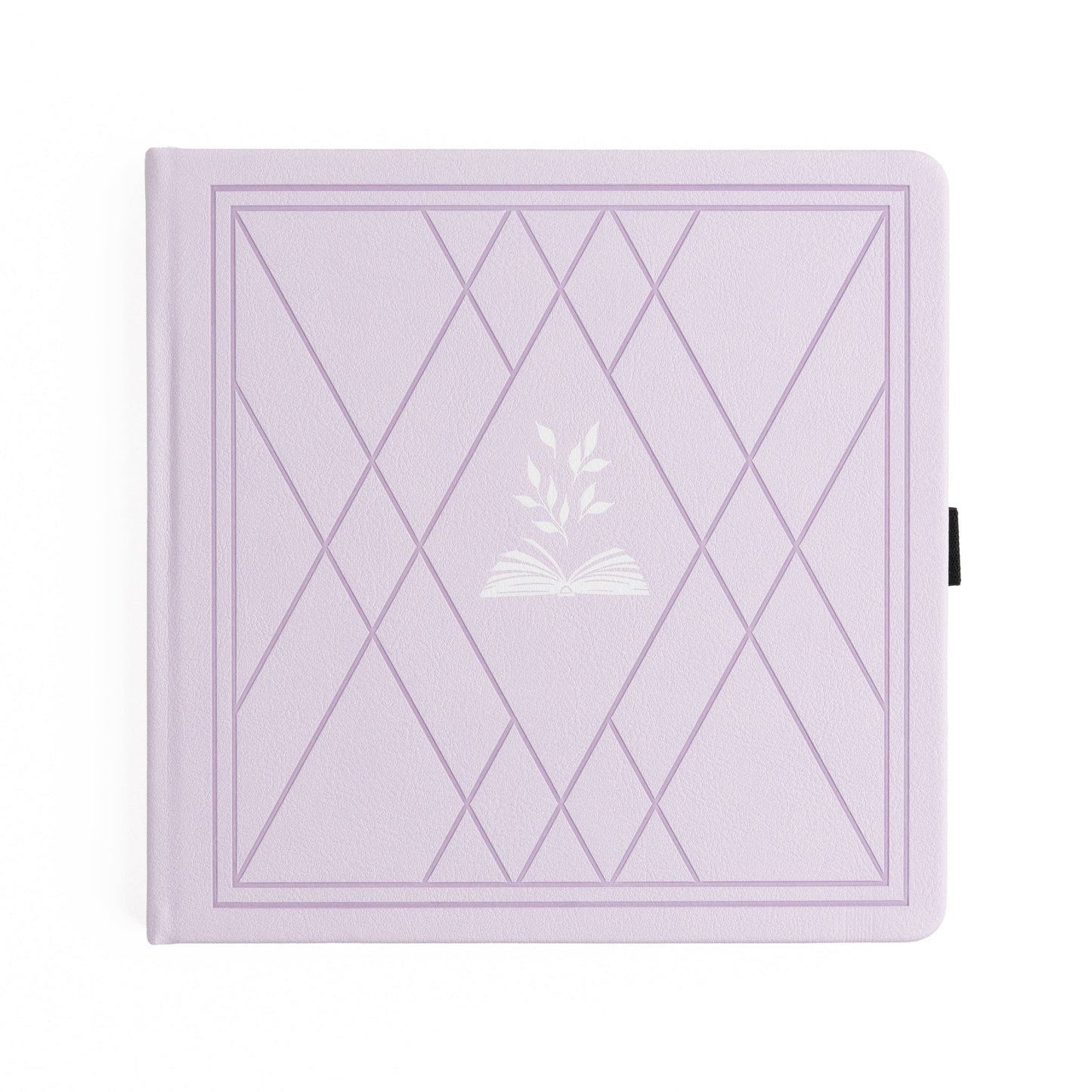 Vintage Library in Lilac: Reading Journal - Cozy Coven